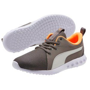 PUMA Kid's Sneakers - grey/beige/orange - Carson 2 Casual Jr (192323 02)